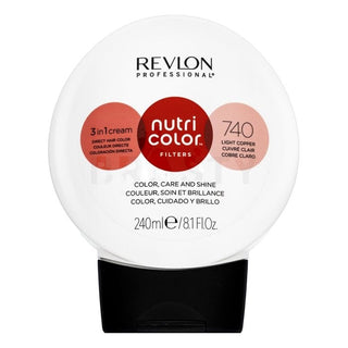 Revlon Professional Nutri Color Filters 3in1 Cream 740 Rame Chiaro 240 ml — Crema colorante