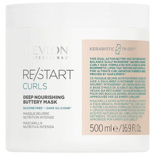 Revlon Professional Restart Curls Maschera Burrosa Nutriente Profonda 500 ml — Maschera capelli