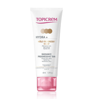 Topicrem HYDRA+ Radiance Progressive Tan 40 ml — Autoabbronzante