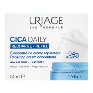 Uriage Cica Crema Concentrada Reparadora Diaria Recarga 50 ml 