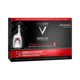 Vichy Dercos Uomo Aminexil Clinico 5 21x6 ml — Trattamento anticaduta capelli