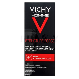 Vichy Homme Structure Force Complete Crema Hidratante Antiedad 50 ml 
