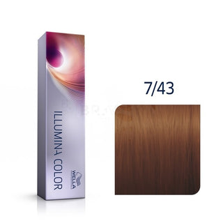 Wella Professionals Illumina Color 7/43 60 ml — Colorante per capelli