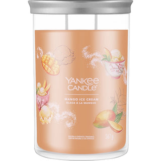 Yankee Candle Mango Ice Cream 567 g — Candela in Tumbler