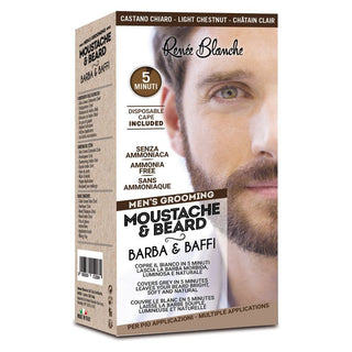 Renee Blanche Men'S Grooming Moustache & Beard Castano Chiaro 