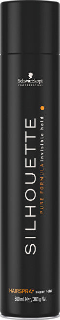Schwarzkopf Profesjonell Silhouette supersterk hårspray (superhold) - Volum: 500 ml