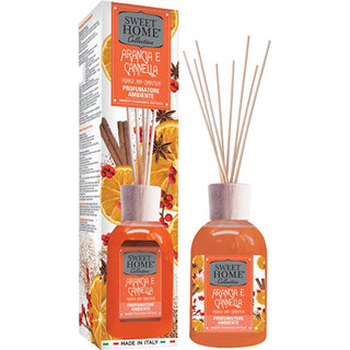 Sweet home collection Aroma diffuser Orange e Cinnamon 250 ml