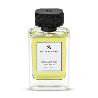 Swiss arabian Bergamotto e Patchouli, Eau De Parfum, per uomo, 100 ml