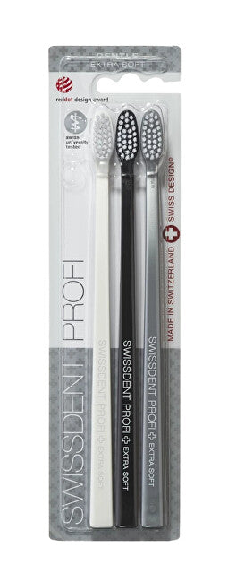 Swissdent Extra Soft Delicate Toothbrushes 3 pieces