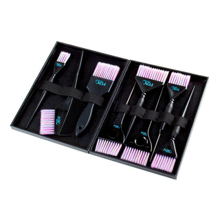 Fox Set 8 spazzole tintura — Set spazzole tintura