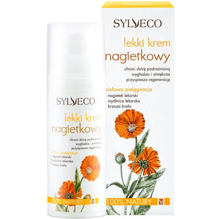 Sylveco Light Calendula - crema viso rigenerante con betulina 50ml