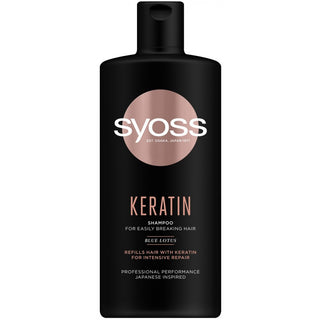 Syoss Intense Keratin Deep Caring Shampoo 440 ml
