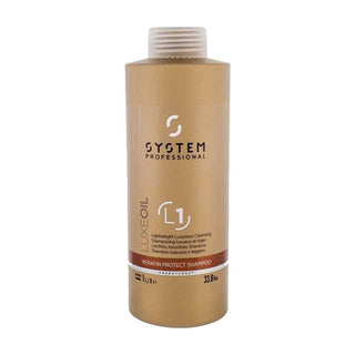 System professional Shampoo with Keratin LuxeOil (Protect) - Volume: 50 ml