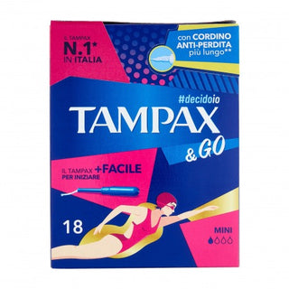 Tampax Tampax & Go Mini 18 Pz - Assorbenti Interni