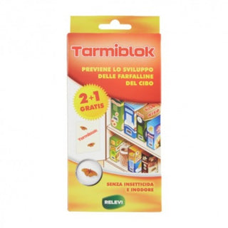 Relevi Tarmiblok 2 + 1 Foglietti Anti Farfalline Cibo