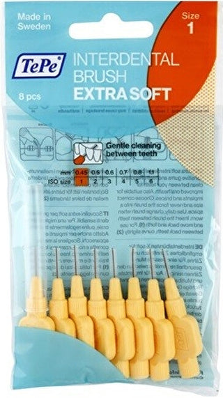 Tepe Soft interdental brushes eXRate 8 pieces - Variant: mix