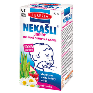 Terezia company Herbal cough syrup NEKAŃSLI junior 150 ml