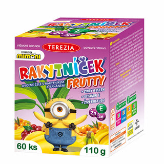 Terezia company Sea buckthorn Frutty jelly + Zn + Se + Vitamin E Mimoni 60 pieces