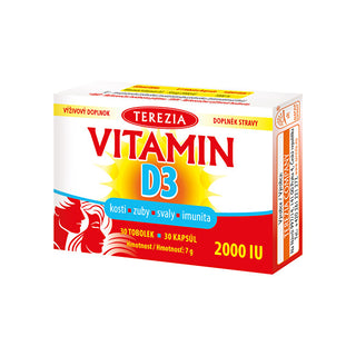 Terezia company Vitamin D3 2000 IU - Variant: 90 tablets