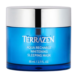 Terrazen Aqua Recharge, maschera per dormire notturna schiarente, 80 ml