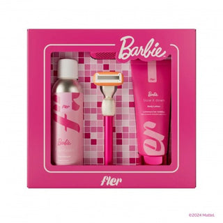 Fler Esse Pink Set- Conjunto Barbie Para Depilação 