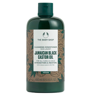 The body shop Balsamo senza risciacquo per capelli ricci e mossi Jamaican Black Castor Oil 400 ml
