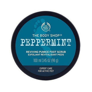 The body shop Peppermint cooling foot scrub (Reviving Pumice Foot Scrub) 100 ml