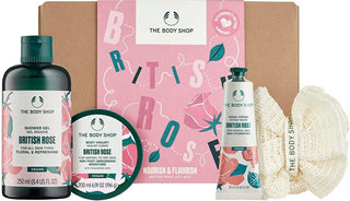 The body shop Conjunto de presente para cuidados corporais British Rose