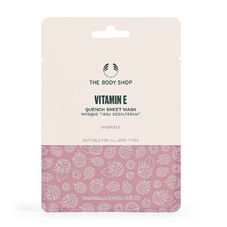 The body shop Maschera viso esfoliante idratante per tutti i tipi di pelle Vitamin E 18 ml