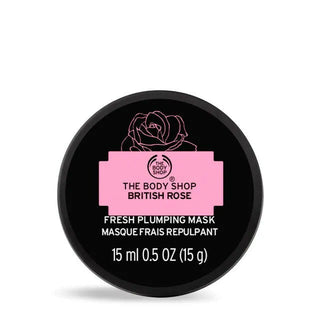 The body shop Máscara para pele seca com rosa britânica ( Fresh (Recheio) 15 ml