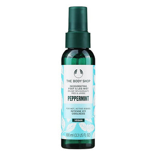 The body shop Invigorating foot spray Peppermint (Invigorating Foot & Leg Mist) 100 ml