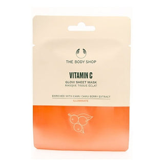 The Body Shop Maschera Viso Idratante Illuminante Alla Vitamina C (Glow Sheet Mask) 18 Ml