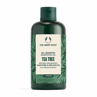The body shop Shampoo per capelli grassi Tea Tree (Gel) - Volume: 400 ml