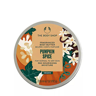 The body shop Manteiga Corporal para Pele Normal a Seca, Abóbora e Especiarias, 200ml
