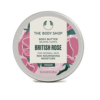 The Body Shop Burro Corpo Per Pelli Normali British Rose (Burro Corpo) 50 Ml