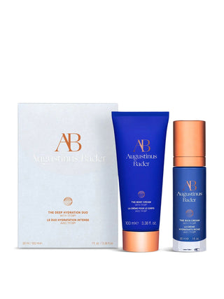 Duo Set Augustinus Bader deep hydration: Rich Moisturizing Face Cream 30 ml + Moisturizing Body Cream 100 ml