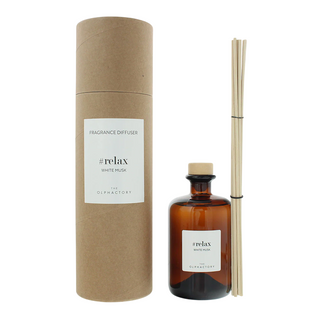 The Olphactory Relax Muschio Bianco, Bastoncini Fragranti, Diffusore di aromi, 500 ml