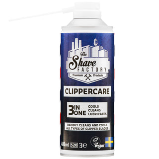 Spray 3 in 1 Clippercare di The Shave Factory 400 ml
