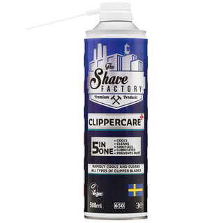 Spray 5 in 1 Clippercare di The Shave Factory 500 ml