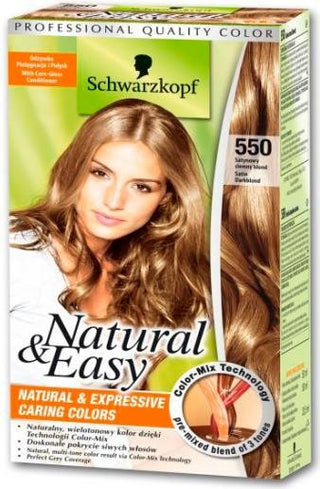 Testanera Tinta Per Capelli Colorazione Permanente Natural & Easy N 550 Biondo Scuro Naturale