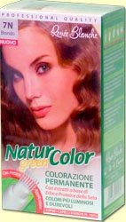 Renee Blanche Tinta Per Capelli Colorazione Permanente Naturale Natur Color Green7 N Biondo