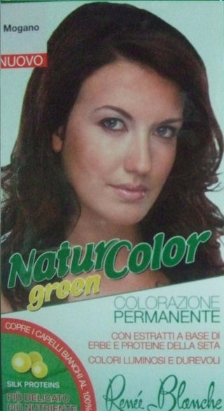 Renee Blanche Tinta Per Capelli Colorazione Permanente Naturale Natur Color Greenmogano Mogano