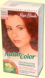 Renee Blanche Tinta Per Capelli Colorazione Permanente Naturale Natur Color Greenrosso Intenso Rosso Intenso