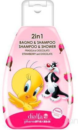 Looney Tunes Titti E Silvestro - 2 Em 1 Gel De Banho & Champô 750Ml 