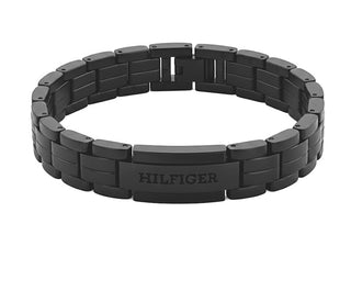 Tommy hilfiger Black men´s steel Bracciale Parker 2790667