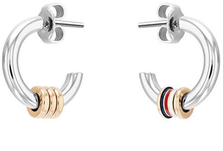 Tommy hilfiger Elegant round Orecchini made of steel 2780505