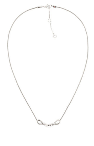 Tommy hilfiger Elegantní ocelový náhrdelník Twist 2780735