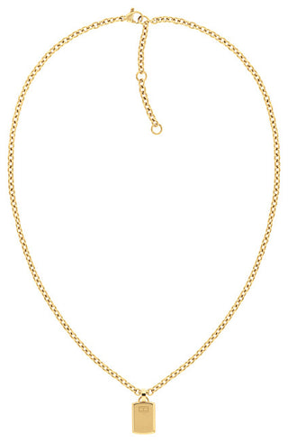 Tommy hilfiger Elegant gold-plated steel Collana 2780824