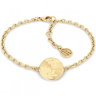 Tommy hilfiger Elegante bracciale placcato oro 2780593