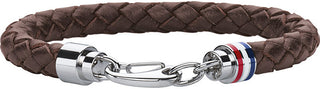 Tommy Hilfiger Bracciale In Pelle Marrone Th2700530